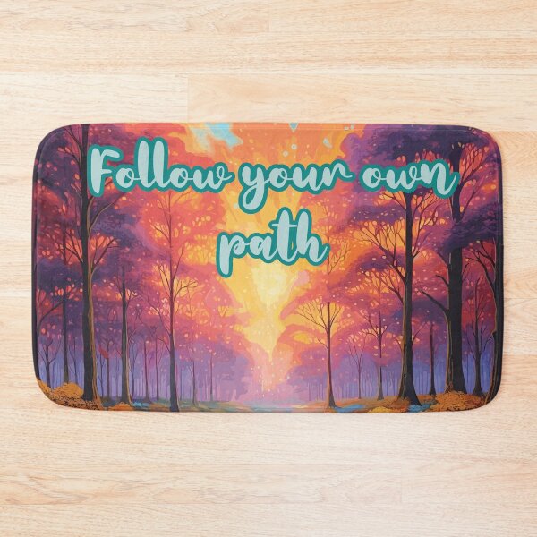 Item preview, Follow Your Own Path - Vibrant Forest Adventure designed and sold by SweetWhiskers.