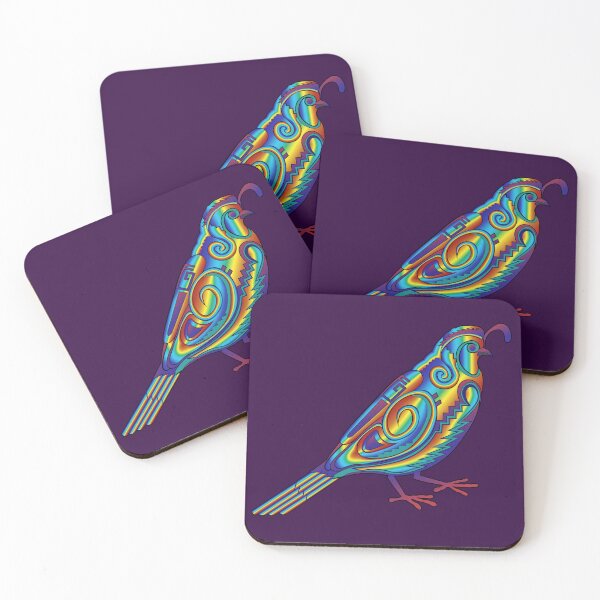 Item preview, Rainbow quail male designed and sold by Caummon Thread.