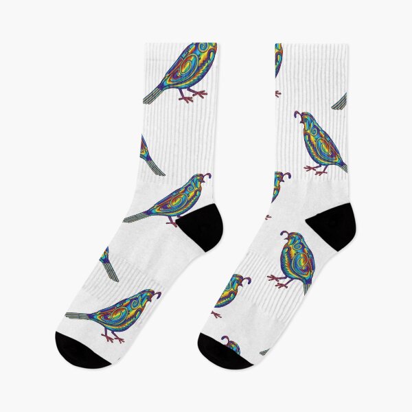 Item preview, Rainbow quail male designed and sold by Caummon Thread.