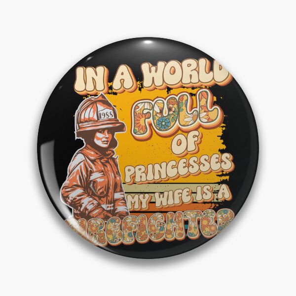 Item preview,  Firefighter woman wife funny sarcastic groovy quote  designed and sold by HomeCoquette.