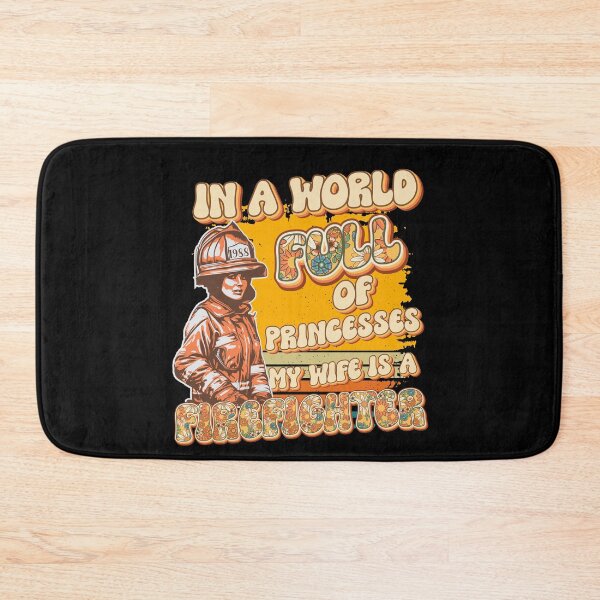 Item preview,  Firefighter woman wife funny sarcastic groovy quote  designed and sold by HomeCoquette.