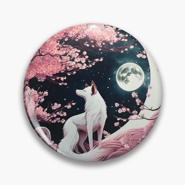 Item preview, White Wolf | Cherry Blossom designed and sold by RSWukong.