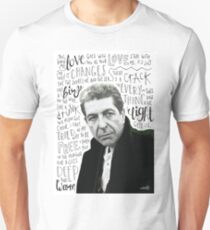 Leonard Cohen Unisex T-Shirt