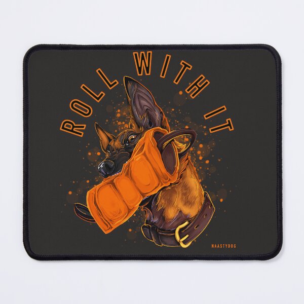 Item preview, ROLL WITH IT | Belgian Malinois - Reward Tug (Bite Roll) designed and sold by Naasty Dog.