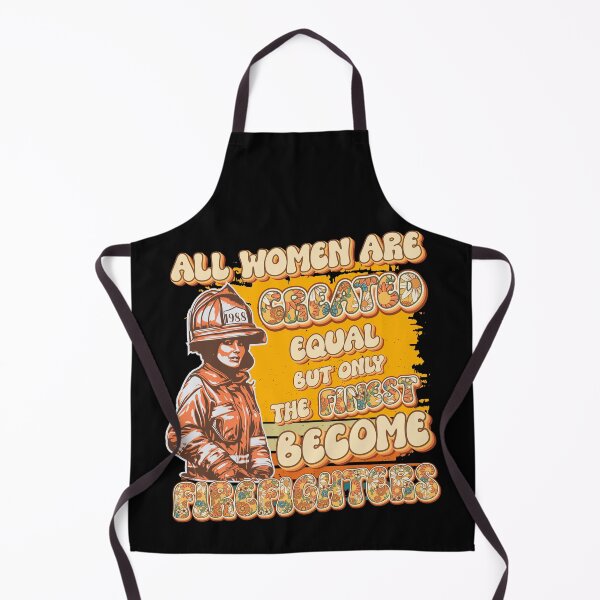 Item preview, Firefighter woman wife funny sarcastic groovy girl quote designed and sold by HomeCoquette.
