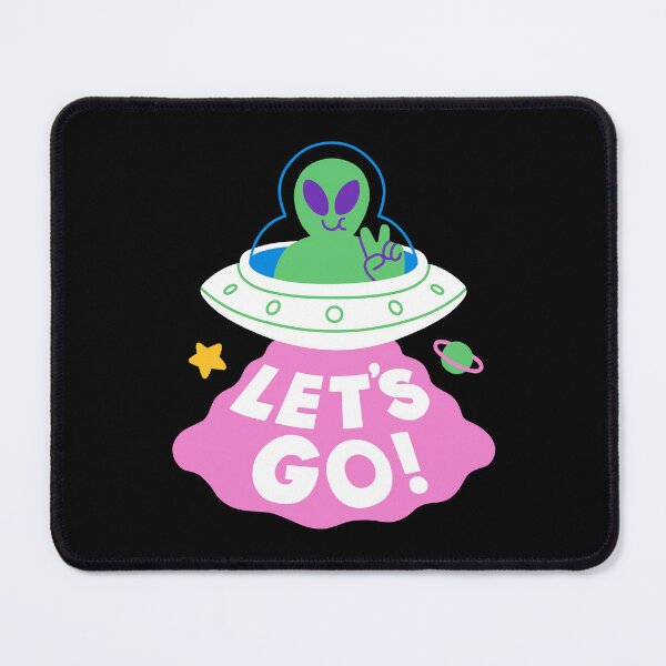 Item preview, LET'S GO UFO designed and sold by obinsun.