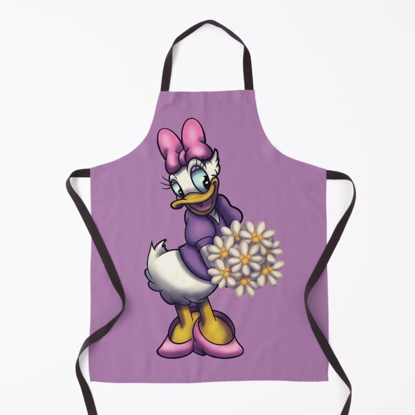 Item preview, Daisy Duck with Bouquet of Daisies  designed and sold by Art-by-Sanna.