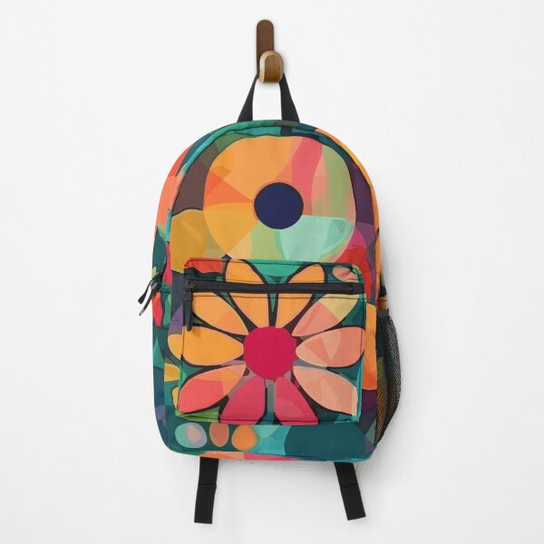 Item preview, Bright, colorful, abstract floral pattern designed and sold by Monochrome-Dog.