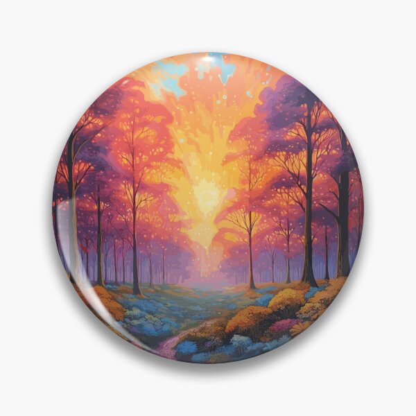 Item preview, Enchanted Forest Path - Vibrant Nature Adventure designed and sold by SweetWhiskers.