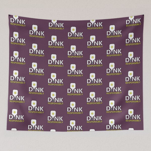 Item preview, Dink responsibly funny pickleball designed and sold by Donutlovers.