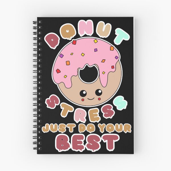 Item preview, Donut Stress Just Do Your Best Funny Testing day Poster designed and sold by Vytrix.