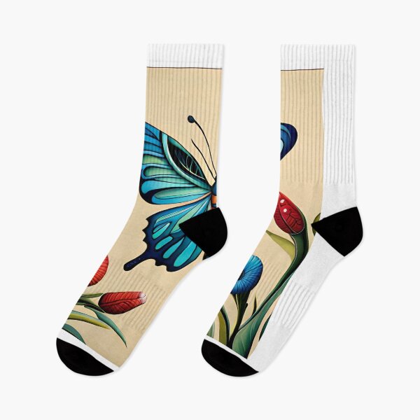 Item preview, Butterfly Insect Painting Flower Nature Art designed and sold by PixelCraving.