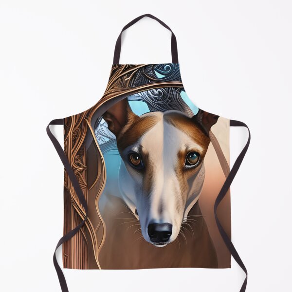 Item preview, Whippet Gothic Style Portrait designed and sold by Ameiva-Apparel.
