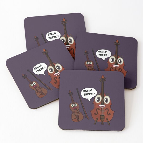 Item preview, Hello there cello musical instrument with violin designed and sold by Donutlovers.