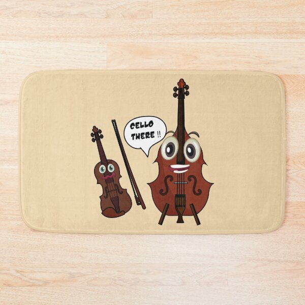 Item preview, Hello there cello musical instrument with violin designed and sold by Donutlovers.
