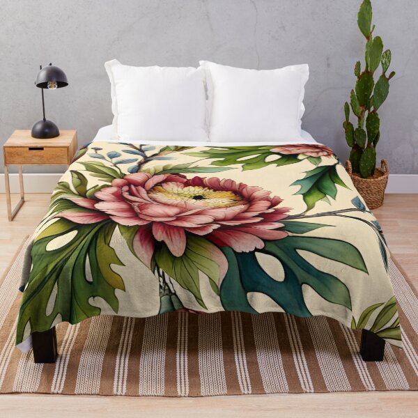 Item preview, Bohemian Garden floral pattern III designed and sold by Glimmersmith.