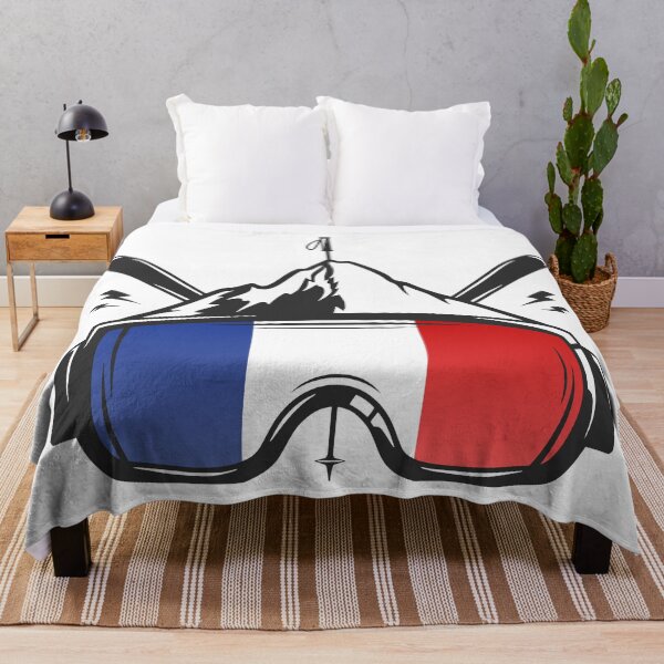 Item preview, France Ski Holiday Retro Skiing Goggles designed and sold by JackCurtis1991.