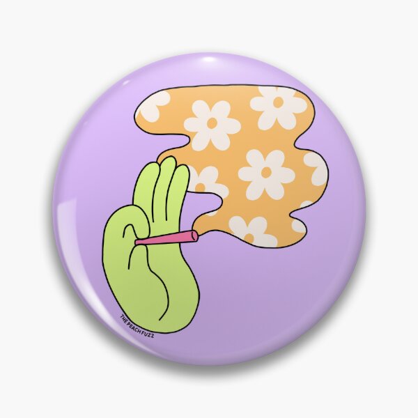Item preview, Flower Power - The Peach Fuzz designed and sold by Elizabeth Hudy.