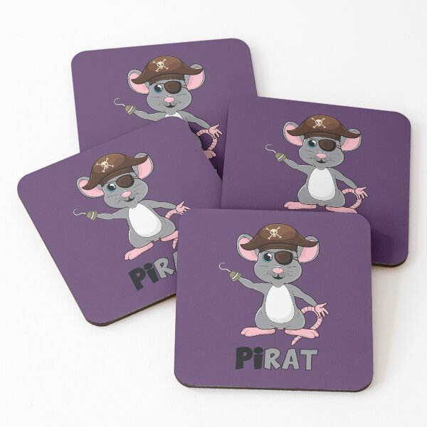 Item preview, Funny pirate sailor rat designed and sold by Donutlovers.