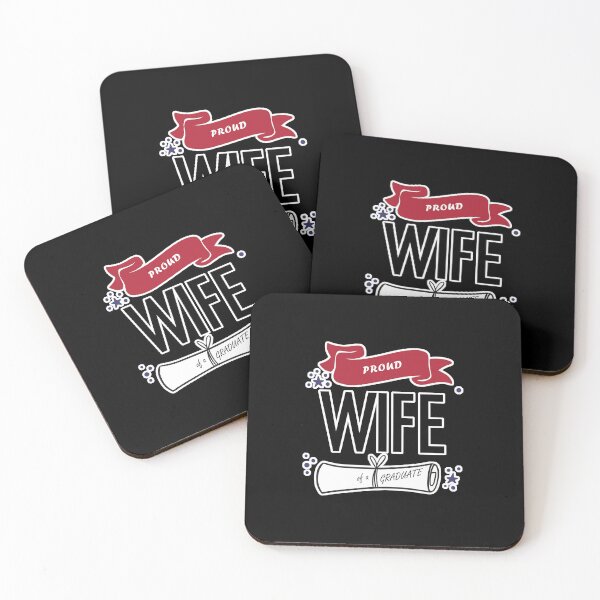 Item preview, Proud Wife of a Graduate designed and sold by Celebration Printables.