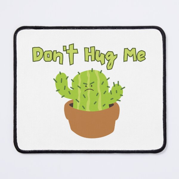 Item preview, Unhappy Cactus "Don't Hug Me" designed and sold by ColorRealm.