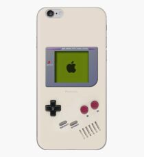 Classic old vintage Retro white milk gameboy gamewatch iPhone Case