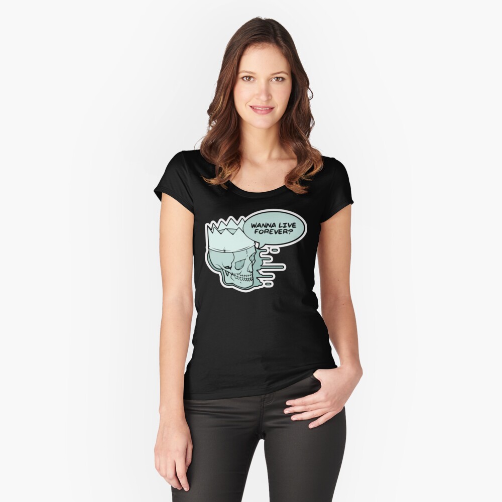 Item preview, Fitted Scoop T-Shirt designed and sold by tamborjam.
