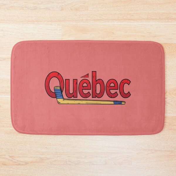 Item preview, Quebec canada with hockey stick  designed and sold by Donutlovers.