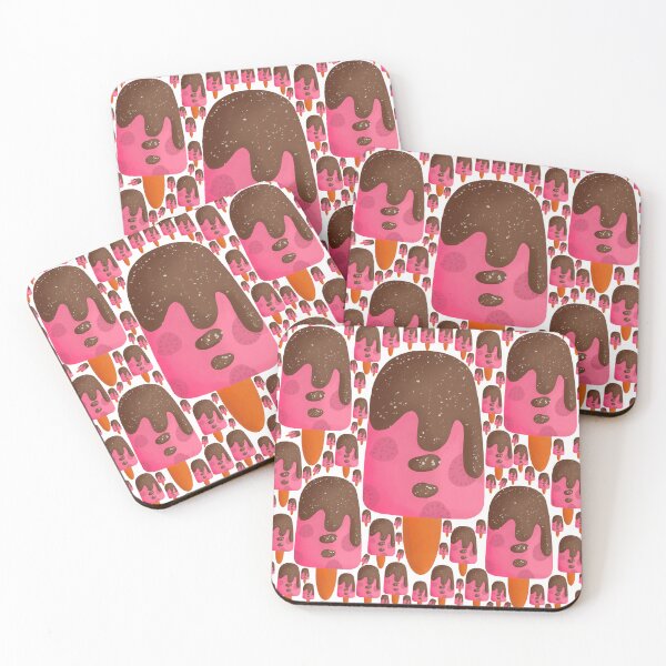 Item preview, Ice cream pattern designed and sold by pingvinsmatte.