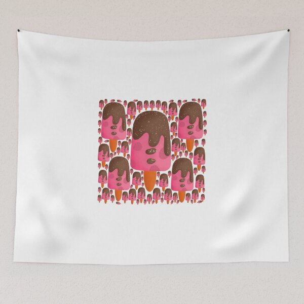 Item preview, Ice cream pattern designed and sold by pingvinsmatte.