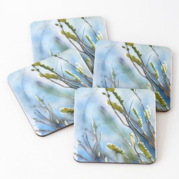 Item preview, Cattails Watercolor designed and sold by Girlfriendrock.