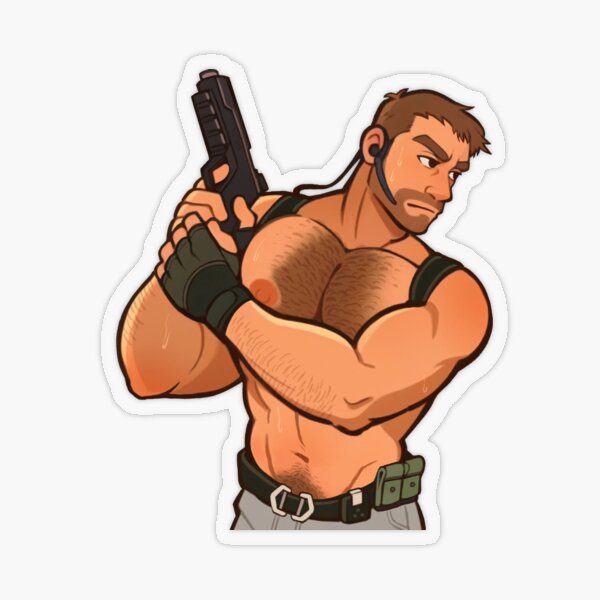 Bara Daddy Gay Porn - Bara Stickers for Sale | Redbubble