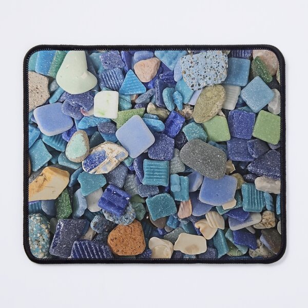 Item preview, Blue tiles designed and sold by normacallicott.