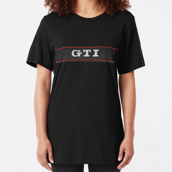 gti black Slim Fit T-Shirt