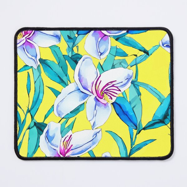 Item preview, Orchids on yellow designed and sold by SophieClimaArt.