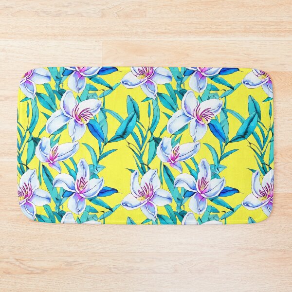 Item preview, Orchids on yellow designed and sold by SophieClimaArt.
