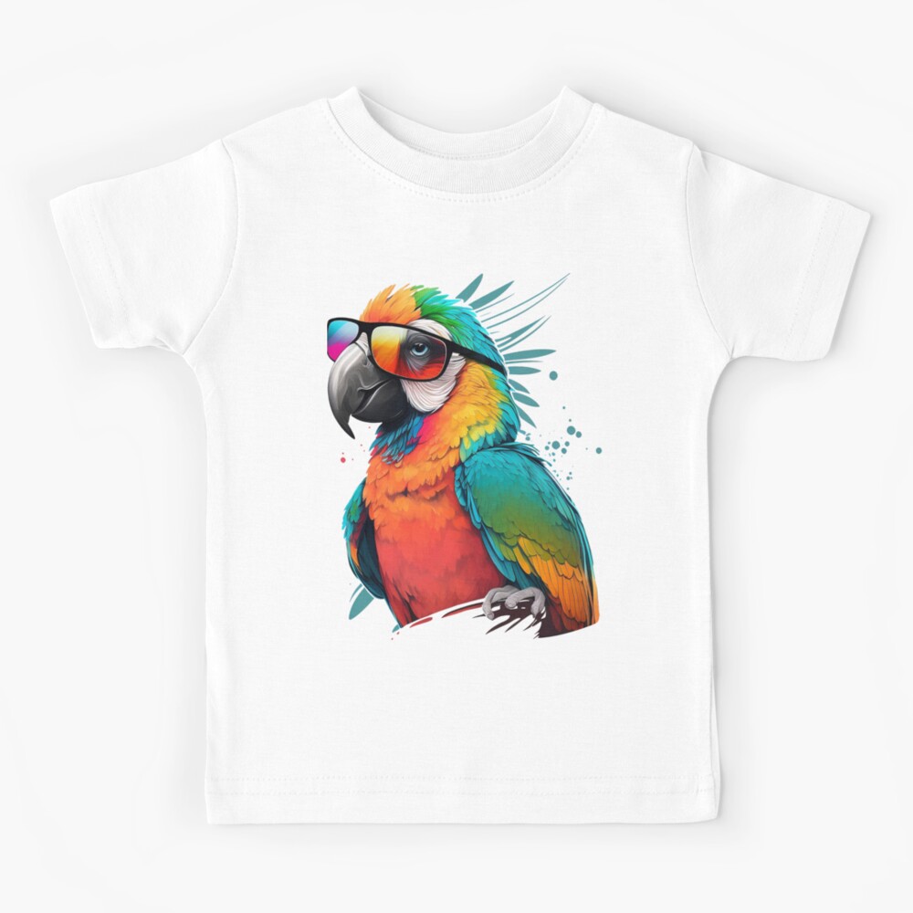 【paragraph】 Parrot short T-shirt 1855f420-da56-497e-a98a-