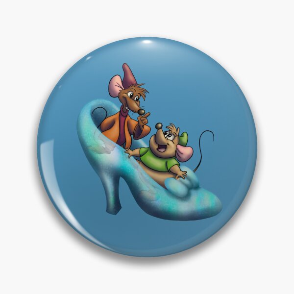 Item preview, Jaq and Gus in Cinderella’s Glass Slipper designed and sold by Art-by-Sanna.