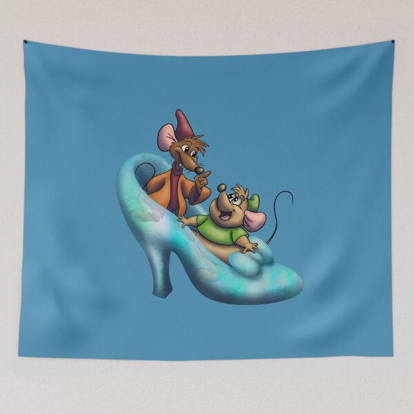 Item preview, Jaq and Gus in Cinderella’s Glass Slipper designed and sold by Art-by-Sanna.