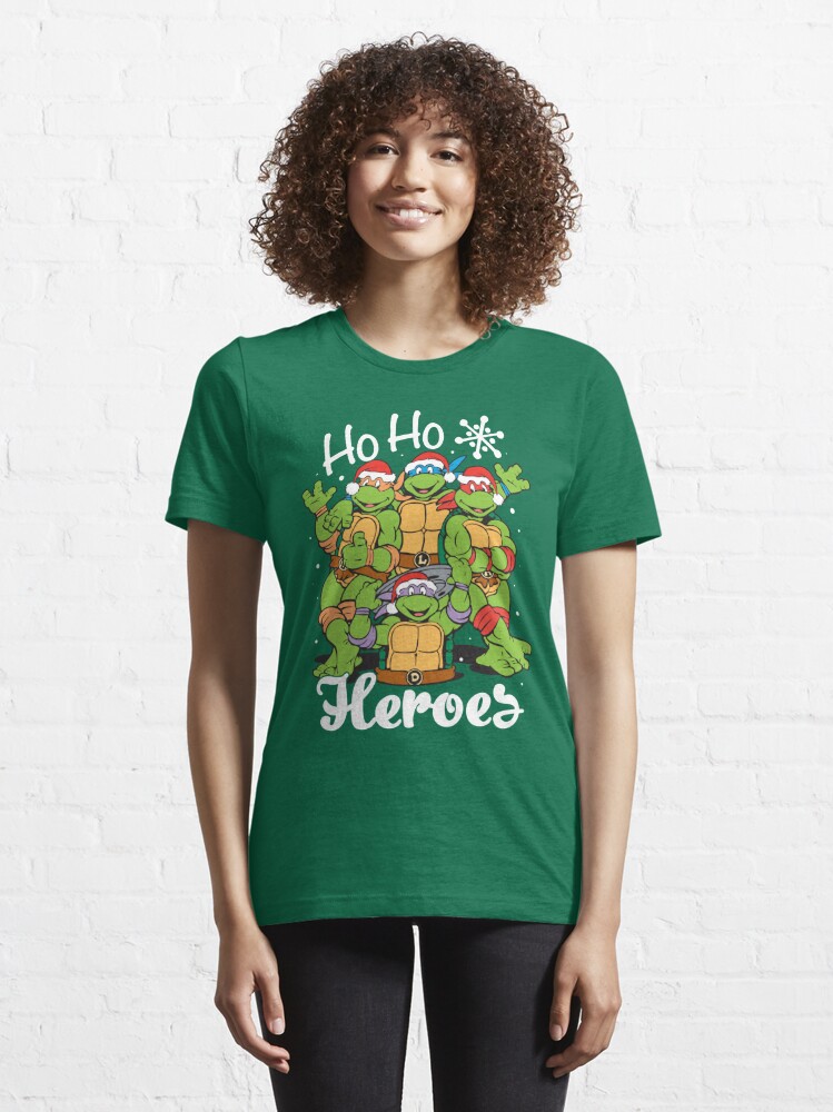 Teenage Mutant Ninja Turtles Christmas Happy Holidays Group T-Shirt