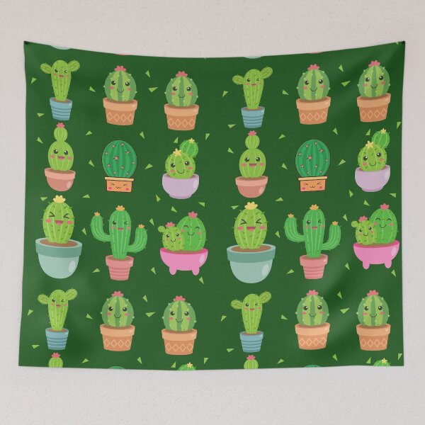 Item preview, Cute Happy Cacti  designed and sold by PiotrB2.