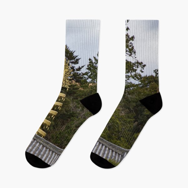 Item preview, Golden tower poking out above trees designed and sold by Shizenkai.
