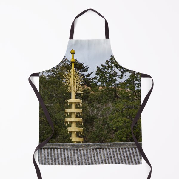 Item preview, Golden tower poking out above trees designed and sold by Shizenkai.