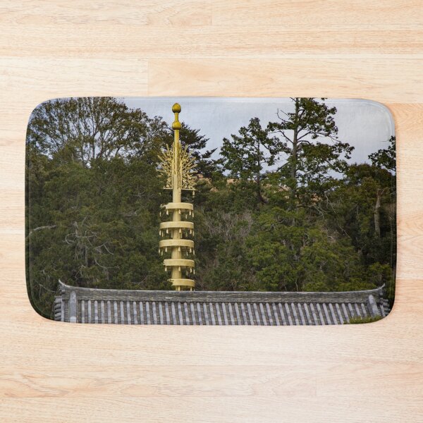 Item preview, Golden tower poking out above trees designed and sold by Shizenkai.