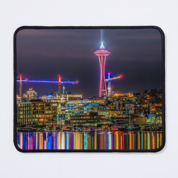 Item preview, space needle color designed and sold by DonyTees.