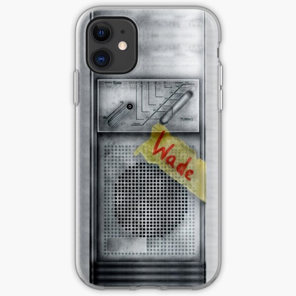Classic Old vintage dirty dusty Walkman iPhone Soft Case
