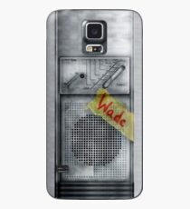 Schmutziger staubiger Walkman der klassischen alten Weinlese Hülle & Klebefolie für Samsung Galaxy