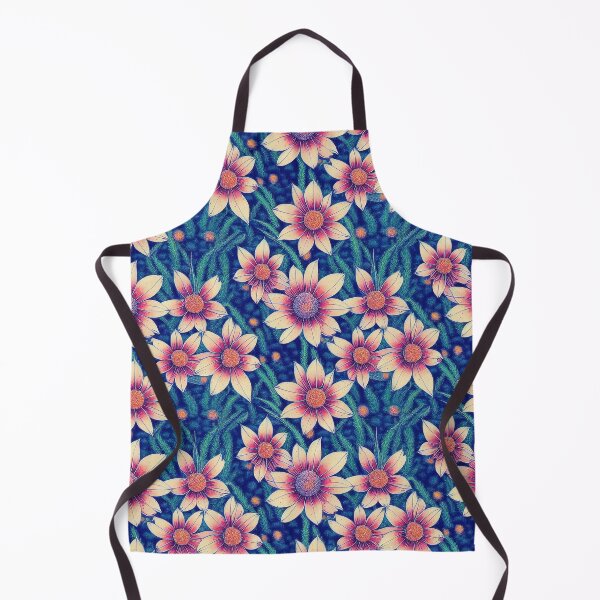 Item preview, Summer Flowers Punk Pointillism 1 designed and sold by PinetumDesigns.