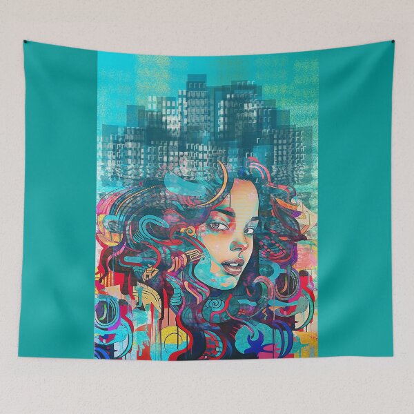 Item preview, BIG CITY DREAMS IN HER HEAD designed and sold by Tammera.