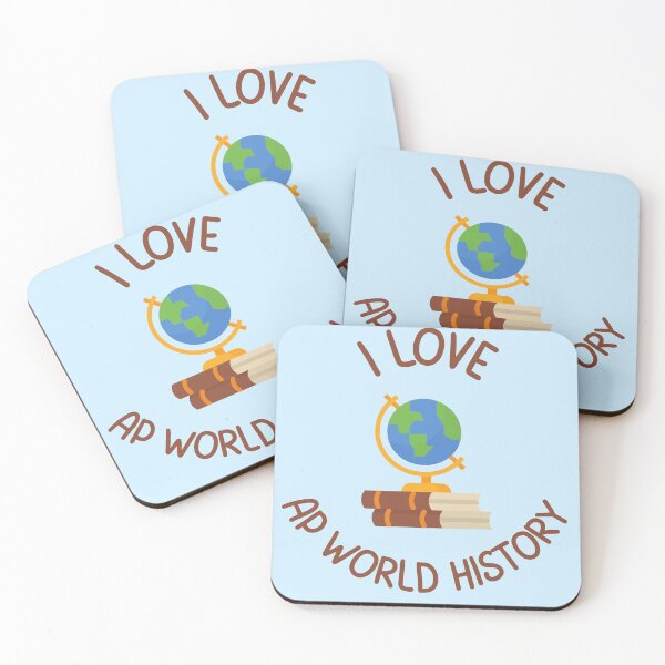 Item preview, I Love AP World History designed and sold by Prahaano Designs.